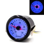52mm 12V Universal Car Modified LED Blaulicht Turbo Boost Gauge