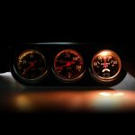 52mm 12V Universal Car Modified Triple Meter 3 in 1 Gauge Ölpresse + Wassertemperaturanzeige + Amperemeter, mit Sensor – Bild 6