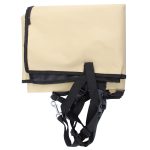 Rutschfeste Klappauto Rücksitzbezug Haustier Katze Hund Kissen Matte, Größe: 195 x 135 x 0,2 cm (Khaki) – Bild 2