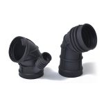 A1233 Kraftstoffanschluss Lufteinlassmanschette 13541705209 + Drosselklappenanschluss Luftschlauch 13541438759 für BMW, For BMW – Bild 2