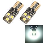 2 Stück T10 / W5W / 168/194 DC12V / 1,6 W / 6000 K / 110 lm 6 LEDs SMD-3030 Auto-Umrissleuchte, mit Decoder, 6LEDs SMD-3030, with Decoder