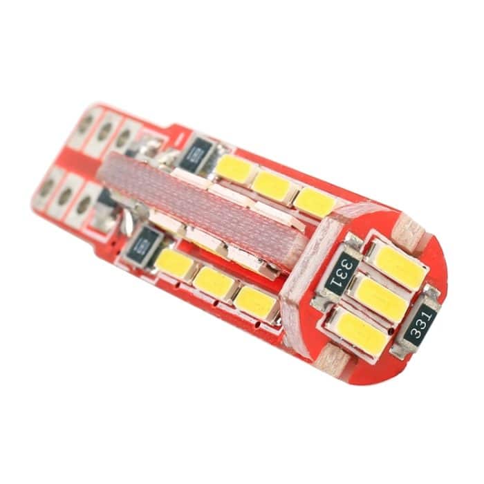 2 Stück T10 / W5W / 168/194 DC12V / 2,8 W / 6000 K / 200 lm 27 LEDs SMD-4014 Auto-Umrissleuchte, 27LEDs SMD-4014 – Bild 4