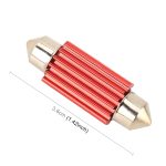 2 Stück 36 mm DC12 V / 2,2 W / 6000 K / 180 lm 6 LEDs SMD-3030 Auto-Leselampe, 36mm – Bild 3