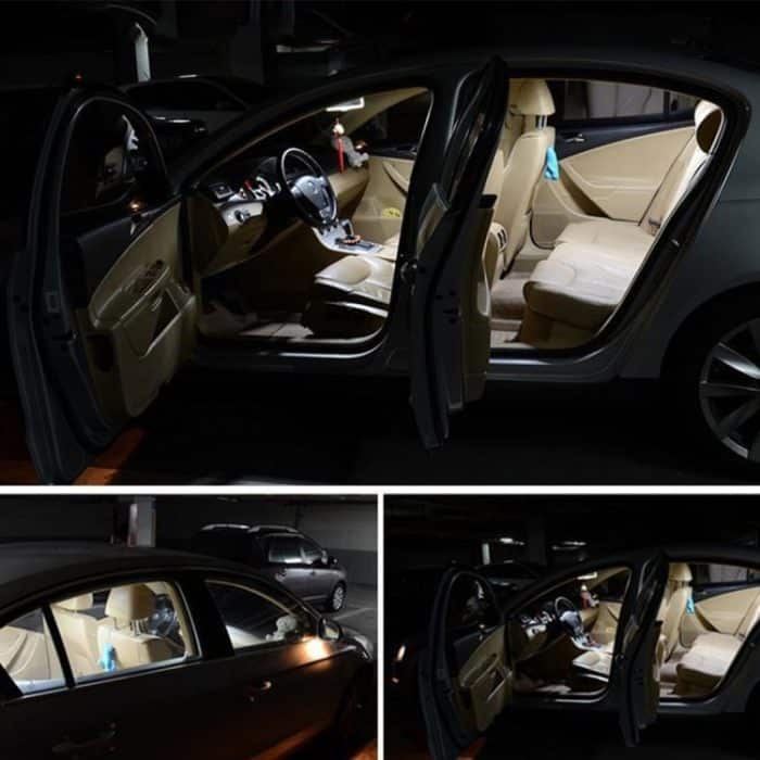 2 Stück 36 mm DC12 V / 2,2 W / 6000 K / 180 lm 6 LEDs SMD-3030 Auto-Leselampe, 36mm – Bild 6