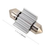 10 Stück 31 mm DC12 V/2 W/7000 K/80 lm 4 LEDs SMD-5050 Auto-Leselampe, 31mm, 4LEDs SMD-5050 – Bild 3