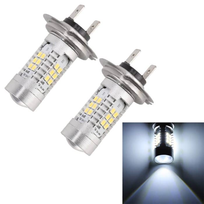 2 Stück H7-2835 10,5 W 780 lm 6500 K 21 SMD 2835 LEDs Auto-Tagfahrlicht, DC 12–24 V, H7 – Bild 1