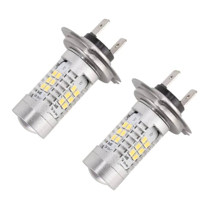 2 Stück H7-2835 10,5 W 780 lm 6500 K 21 SMD 2835 LEDs Auto-Tagfahrlicht, DC 12–24 V, H7 – Bild 2