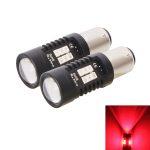 2 Stück 10,5 W 1157–2835–21 smd rote LED-Auto-Bremslicht-Rücklicht-Glühbirne, DC 12–24 V, 1157