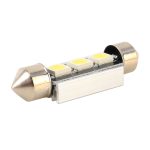 10 Stück 39 mm DC12 V / 1,7 W / 7000 K / 70 lm 3 LEDs SMD-5050 Auto-Leselampe, 39mm, 3LEDs SMD-5050 – Bild 4