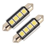 10 Stück 41 mm DC12 V / 1,7 W / 7000 K / 70 lm 4 LEDs SMD-5050 Auto-Leselampe, 41mm, 4LEDs SMD-5050 – Bild 2