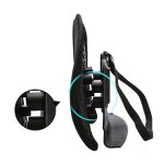 Auto-Lendenwirbelstütze, Büro-Sicherheitsgurt, Rückenlehne, Doppelkissen, Auto-Haus-Massage, Lendenwirbelkissen aus Eisseide – Bild 4