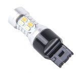 2 PCS T20 / 7443 10W 1000 LM 6000K Weiß + Gelb Blinker mit 20 SMD-5730-LED-Lampen und Len. DC 12-24V – Bild 2