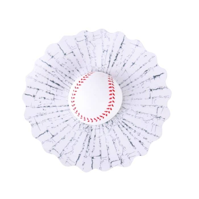 Kreativer 3D-Deco-Autofenster-Riss-Aufkleber, Sport Balls/Baseball, Sport Balls/Billiard Ball, Sport Balls/Yellow Tennis, Sport Balls/Tennis, Sport Balls/Football, Funny Smile Face – Bild 3