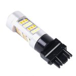 2 PCS T25 / 3157 10W 1000 LM 6000K Weiß + Gelb Blinker mit 42 SMD-2835-LED-Lampen und Len. DC 12-24V – Bild 2