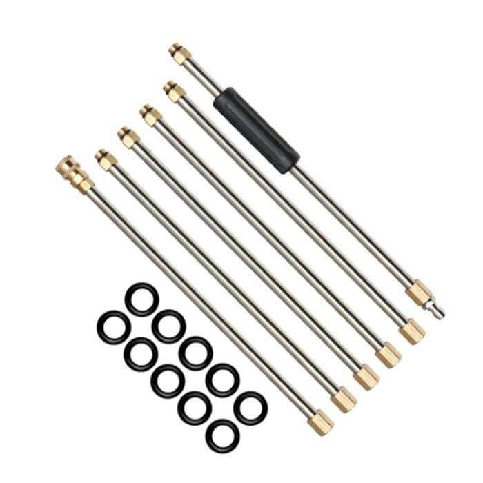 6 PCS Hochdruckreinigerverlängerung Water Gun Power Washer – Bild 1