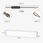 6 PCS Hochdruckreinigerverlängerung Water Gun Power Washer – Bild 5