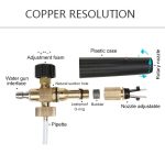 Hochdruck-Autowaschschaumpistole Seifenschaumgenerator Wasserspritzpistole, 3/8 Schnellkupplung – Bild 5