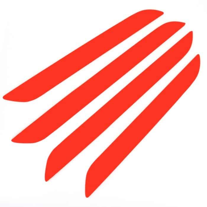 4 PCS Carbon Faser Autotürverkleidung Dekorativer Aufkleber für Audi Q3 – Bild 3