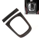 2 PCS Carbon Fiber Car Gear Panel Dekorativer Aufkleber für Audi Q3