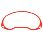 Carbon Faser Auto Armaturenbrett Rahmen dekorative Aufkleber für Audi Q3 – Bild 3