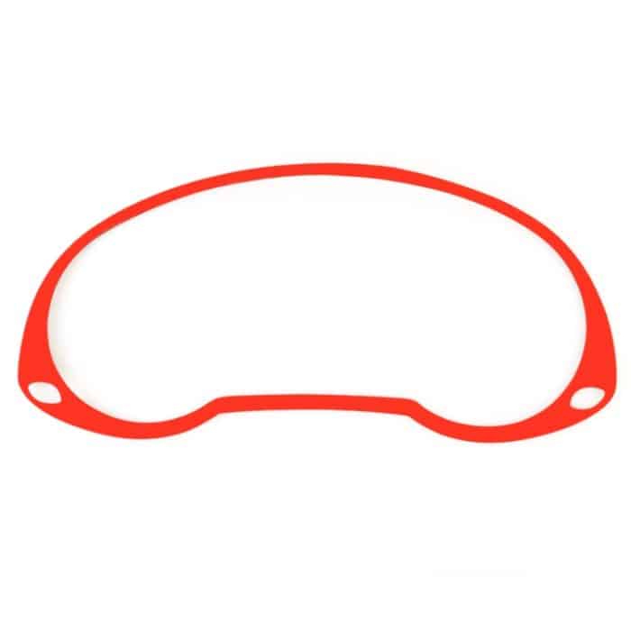 Carbon Faser Auto Armaturenbrett Rahmen dekorative Aufkleber für Audi Q3 – Bild 3