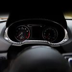 Carbon Faser Auto Armaturenbrett Rahmen dekorative Aufkleber für Audi Q3 – Bild 6