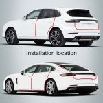 Antikollisionsstreifen für Autotüren, Zierleisten, Aufkleberband, Länge: 3 cm x 5 m – Bild 8