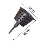 10 STÜCKE Bonsai Tools Gartenprodukte Gartengeräte Bonsai Düngerboxen mit Deckel, groß: 6 x 4 cm – Bild 2