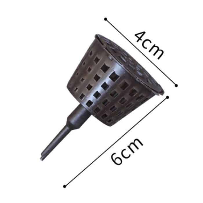 10 STÜCKE Bonsai Tools Gartenprodukte Gartengeräte Bonsai Düngerboxen mit Deckel, groß: 6 x 4 cm – Bild 2