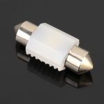 2 PCS 31mm DC12V 1.7W 6000K 135LM 2LEDs SMD-3030 Auto-Leselampe mit Decoder – Bild 3