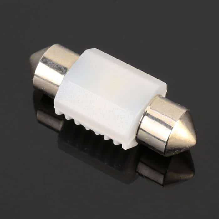 2 PCS 31mm DC12V 1.7W 6000K 135LM 2LEDs SMD-3030 Auto-Leselampe mit Decoder – Bild 3