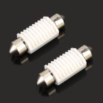 2 PCS 36 mm DC12V 1,7 W 6000K 135LM 2LEDs SMD-3030 Auto-Leselampe mit Decoder – Bild 2