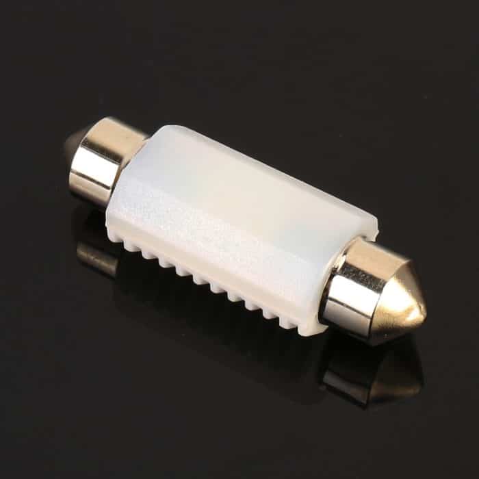 2 PCS 39 mm DC12V 1,7 W 6000K 135LM 2LEDs SMD-3030 Auto-Leselampe mit Decoder – Bild 3