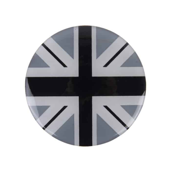 4 PCS National Flag Metall Auto Aufkleber Radnabenkappen Mittelabdeckung Dekoration – Bild 4