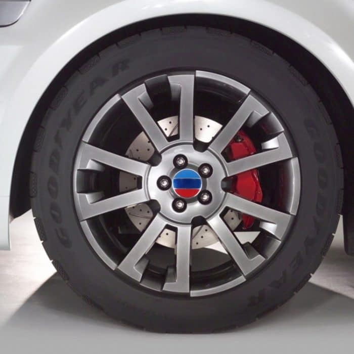 4 PCS National Flag Metall Auto Aufkleber Radnabenkappen Mittelabdeckung Dekoration – Bild 7