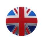 4 PCS England Flagge Metall Auto Aufkleber Radnabenkappen Mittelabdeckung Dekoration – Bild 4