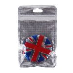 4 PCS England Flagge Metall Auto Aufkleber Radnabenkappen Mittelabdeckung Dekoration – Bild 5