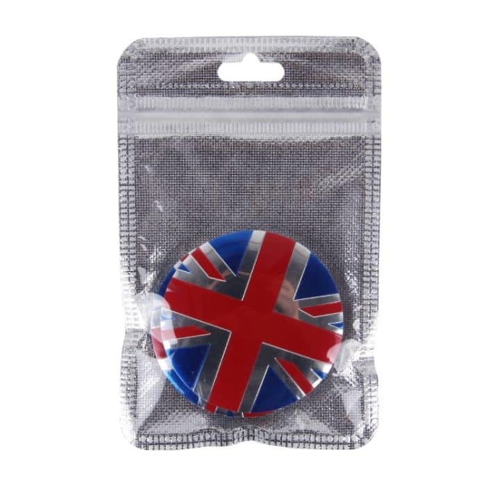 4 PCS England Flagge Metall Auto Aufkleber Radnabenkappen Mittelabdeckung Dekoration – Bild 5