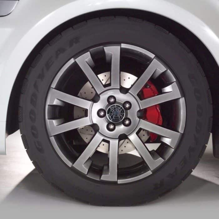 4 PCS Spider Metal Autoaufkleber Radnabenkappen Mittelabdeckung Dekoration – Bild 7