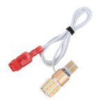 2 PCS T10 DC12V / 2.2W / 6000K / 160LM Auto-Auto-Blinker / Lauflichter (Abbiegung: Gelbes Licht; Laufen: Weißes Licht) – Bild 2