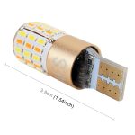 2 PCS T10 DC12V / 2.2W / 6000K / 160LM Auto-Auto-Blinker / Lauflichter (Abbiegung: Gelbes Licht; Laufen: Weißes Licht) – Bild 4