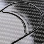 2 PCS Car Imitation Engine Lock Body Dekorativer Aufkleber – Bild 5