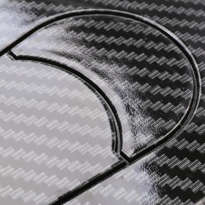 2 PCS Car Imitation Engine Lock Body Dekorativer Aufkleber – Bild 5