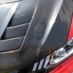 2 PCS Car Imitation Engine Lock Body Dekorativer Aufkleber – Bild 8