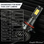 2 PCS EV15 9005/9006 DC9-32V / 6W / IP67 Auto-LED-Zweifarben-Nebelscheinwerfer, kaltweißes Licht + gelbes Licht – Bild 5