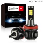 2 Stück EV15 H8 / H11 DC9-32V / 6W / IP67 Auto-LED-Zweifarben-Nebelscheinwerfer, kaltweißes Licht + gelbes Licht – Bild 7