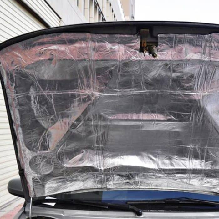 Auto Auto Auspuff Schalldämpfer Hitze Sound Wasserdicht Deadener Isoliermatte Pad – Bild 6