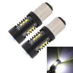 2 Stück MZ 10 W 1080 lm 5500 K 1157 12 XB-D LED-Auto-Bremslichter BAY15D Rückfahrscheinwerfer Auto-Heck-Standlicht, automatische Blinker, DC 12–24 V, 1157