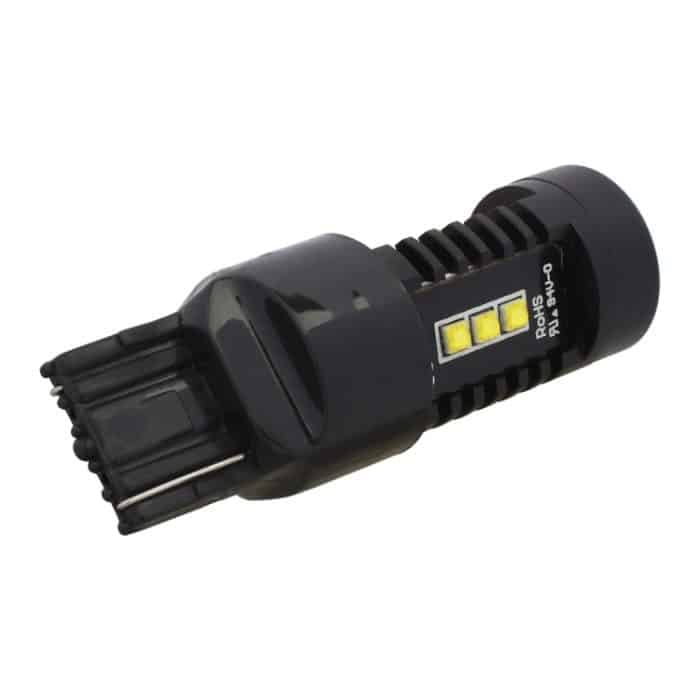 2 Stück MZ 10 W 1080 lm 5500 K 7440 12 XB-D LED-Auto-Rückfahrscheinwerfer T20 Rückfahrscheinwerfer Auto-Heck-Park-DRL-Brems-Parklichter, DC 12–24 V, 7440 – Bild 2