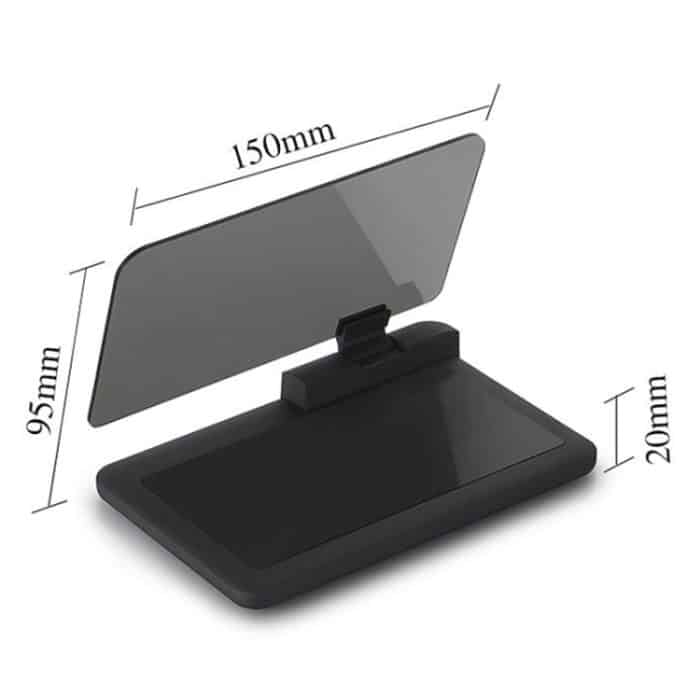 H6 Multifunktions-Auto-Smartphone-Navigation Head-Up-Displayhalter für 6-Zoll-Smartphone – Bild 2